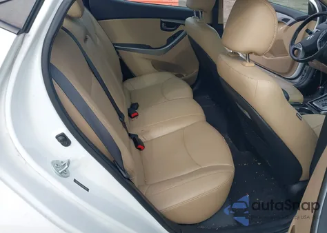 2013 Hyundai Elantra Limited from USA, damaged, VIN 5NPDH4AE3DH401787